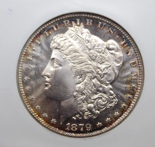 1879 "S" Morgan SILVER Dollar $1 NGC MS65 PL #003 *PROOF LIKE* BU Unc ECC&C Inc