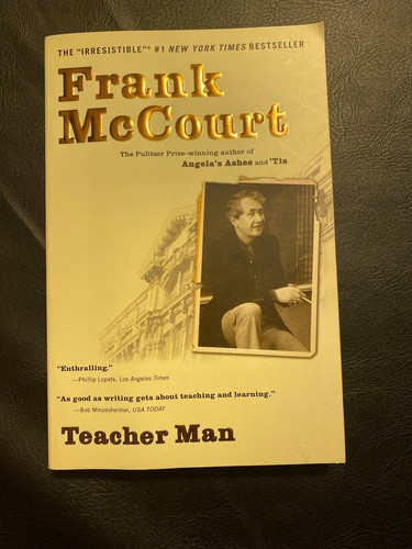 Teacher Man : A Memoir by Frank McCourt (2006, Trade Paperback) - Foto 1 di 3