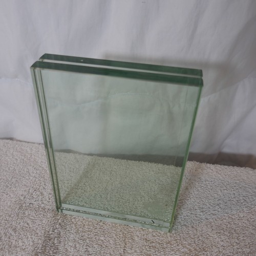 Super Thick Glass Block Picture Frames, 4 x 6, Set of 2 - Picture 4 of 9