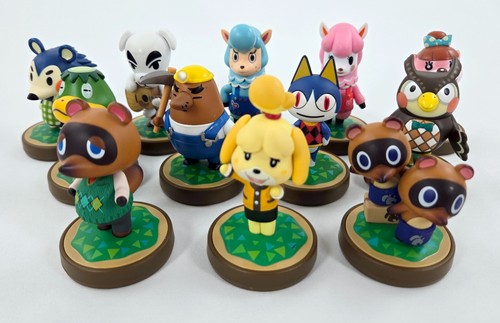 ANIMAL CROSSING AMIIBO SET OF 12 Authentic Nintendo Isabelle Tom Timmy Tommy