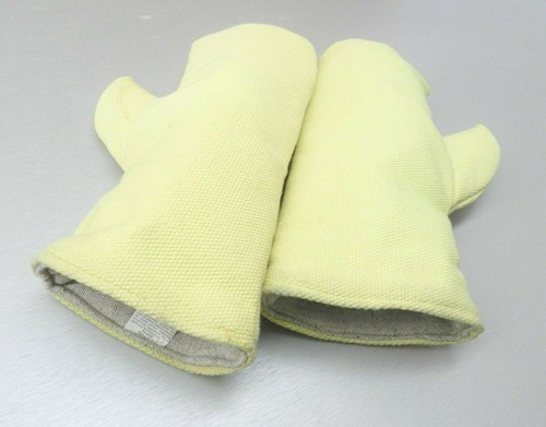 Glove High Temperature Heat Resistance Mitt 14" Thermal Wool Gloves - Mittens - Picture 3 of 4