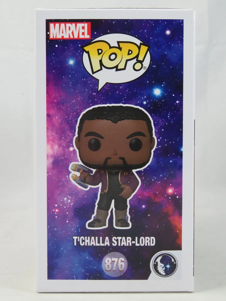 Marvel Funko Pop - T'Challa Star-Lord - What If? - No. 876 - Free Protector - image 4 of 4