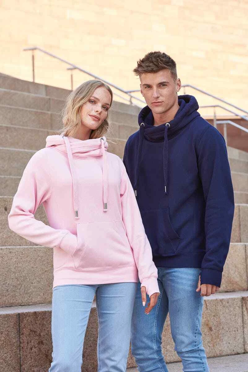 SACAI Felpa con cappuccio unisex scollo a croce pullover con cappuccio felpa con cappuccio taglia XS XXL