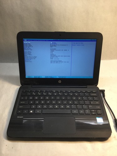 HP Stream 11 Pro 11" NetBook Intel Celeron -BOOTS TO BIOS - MZ - 第 1/7 張圖片