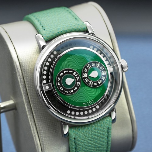 MB&F M.A.D 2 Green Dial New Release 2025 UNWORN Box & Papers - Picture 4 of 10