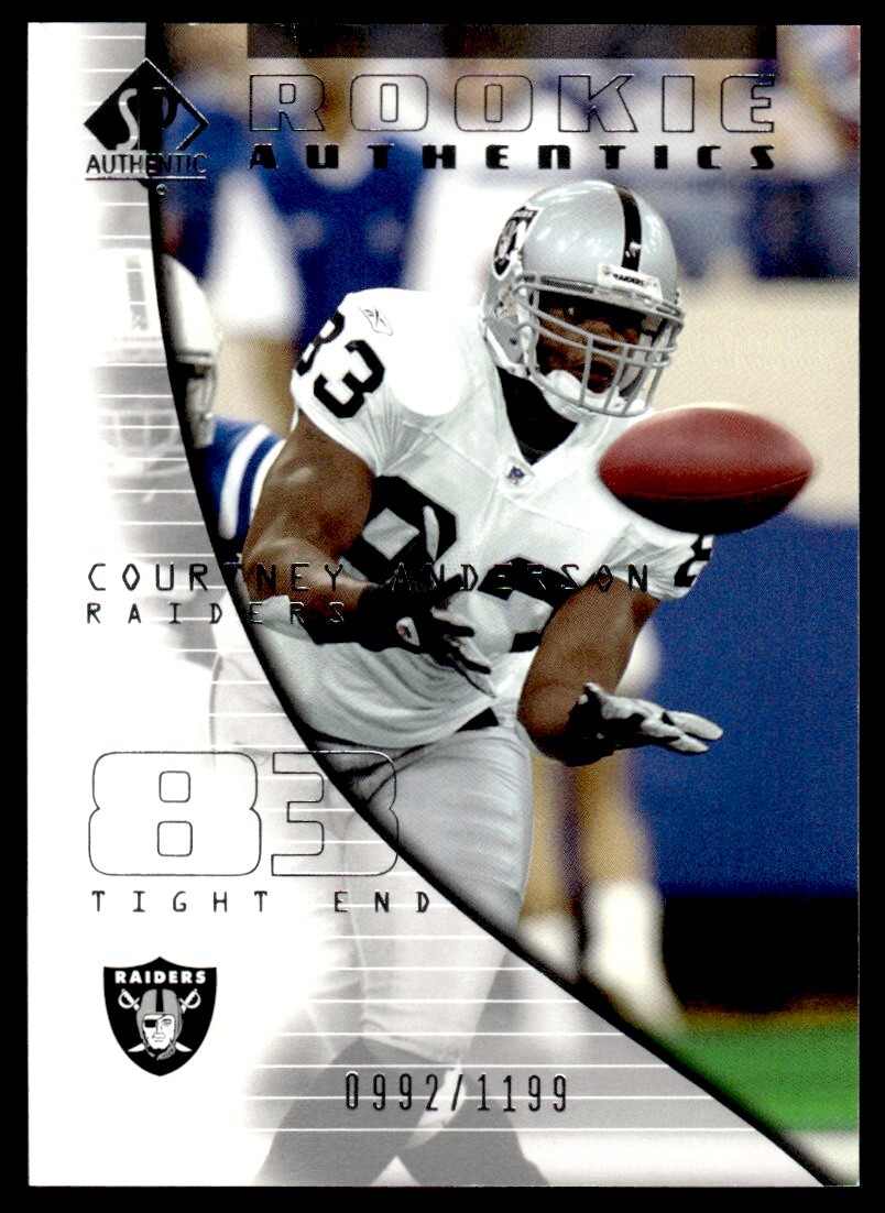Courtney Anderson SP Authentic #109 Base