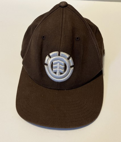 Element Crown Hat SMall -Medium Brown Classic Raised Embroidery Logo - Picture 6 of 6