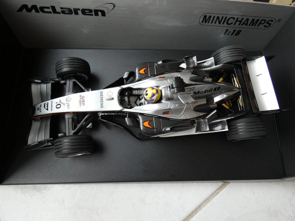 Mclaren Mercedes MP4-20 Juan Pablo Montoya #10 2005 1/18 Minichamps F1 Formula 1 - Immagine 4 di 4