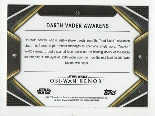 2023 Topps Star Wars Obi-Wan Kenobi Cards Choose Your Base/Parallel Card/s - Picture 55 of 159