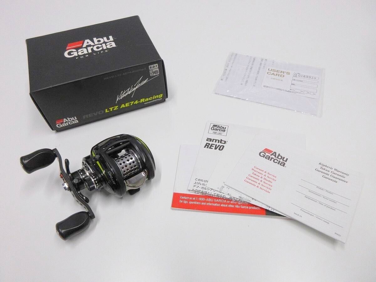ABU REVO LTZ AE-74RACING LEFT-HANDED BAITCASTING REEL JAPAN ABU REVO LTZ AE-74RACING LEFT-HANDED BAITCASTING REEL JAPAN
