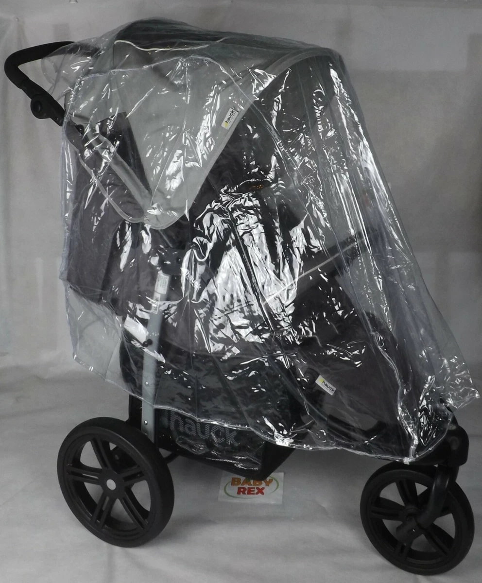 Hauck pushchair sales rain cover