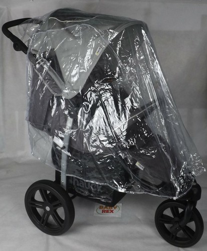 NEW PVC RAINCOVER RAIN FITS HAUCK RUNNER PUSHCHAIR / Multifit - Afbeelding 1 van 1