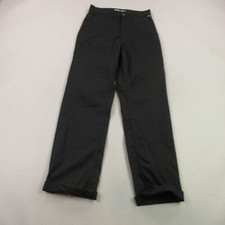 Vans Pants Youth 25 Casual Straight Leg Black Pockets Lightweight