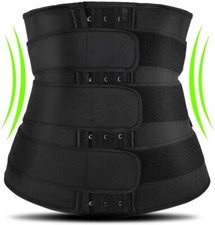 Waist Trainer for Women, Slim Body Cinches Corset with 3 Adjustable Belts size-M