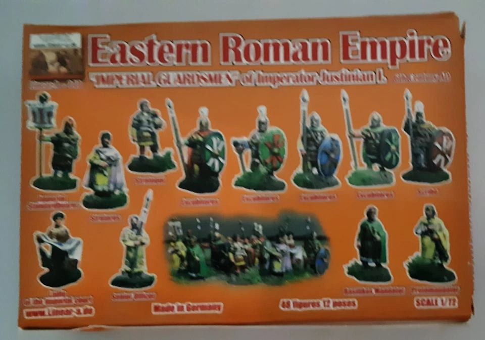 Linear-A 1:72 - 040 Eastern Roman "Imperial Guardssmen" of Imperator Justinian I - Immagine 2 di 2