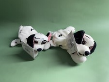 The Disney Store Mini Bean Bag Jewel 8" 101 Dalmatians Lot Of 2 Lucky Jewel