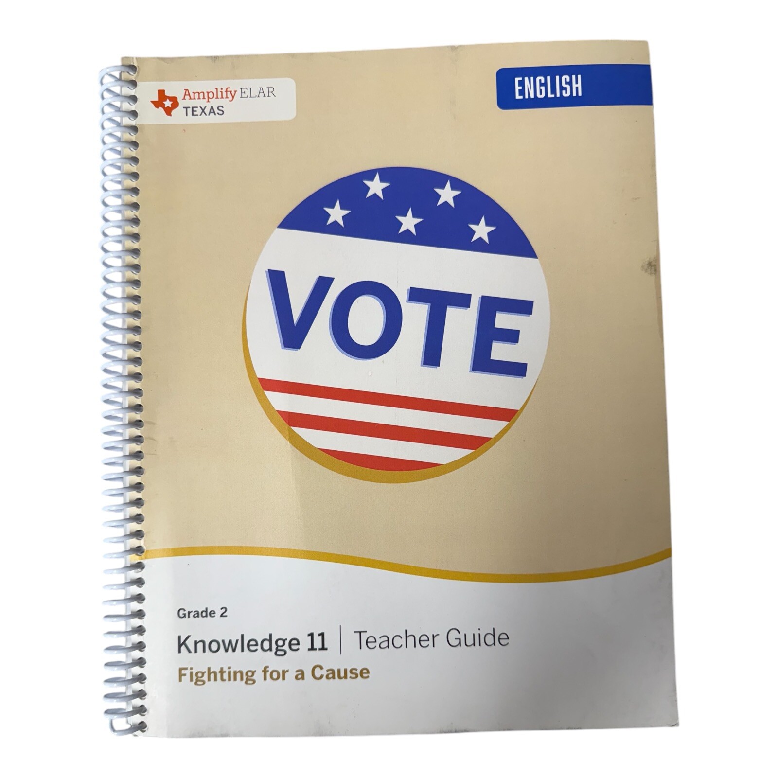 Amplify ELAR Texas VOTE Knowledge 11 Grade 2 Teacher Guide