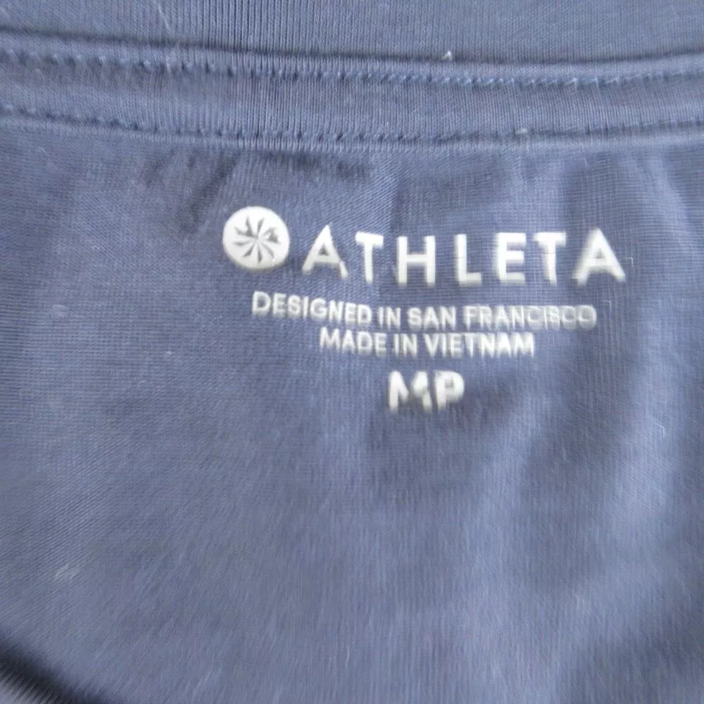 athleta long sleeve cropped pullover shirt