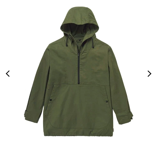 Cotton anorak hoodie khaki Workman FieldCore Fashion all seasons jacket Japan