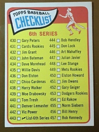 1965 Topps Baseball Singoli - Scegli la tua carta -- 371-598 -- numeri alti - Foto 160 di 357