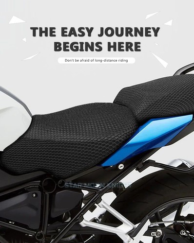 Motorcycle Anti-Slip 3D Mesh Seat Cover Breathable Cushion For BMW R1250RS - Picture 9 of 14