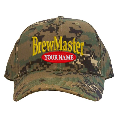 Personalized Brew Master Embroidered Baseball Cap - Custom with Your Name - - Picture 6 of 7