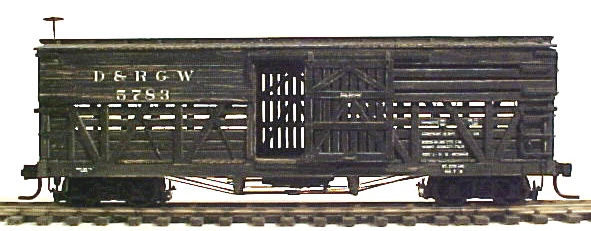 HOn3 6 PACK D&RGW narrow gauge singledeck stockcars MRGS kit #100-6, no trucks, - Image 4 of 4