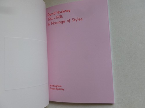 David Hockney 1960-1968 A Marriage De Styles 2009 Art Exhibition Catalogue - Picture 11 of 11