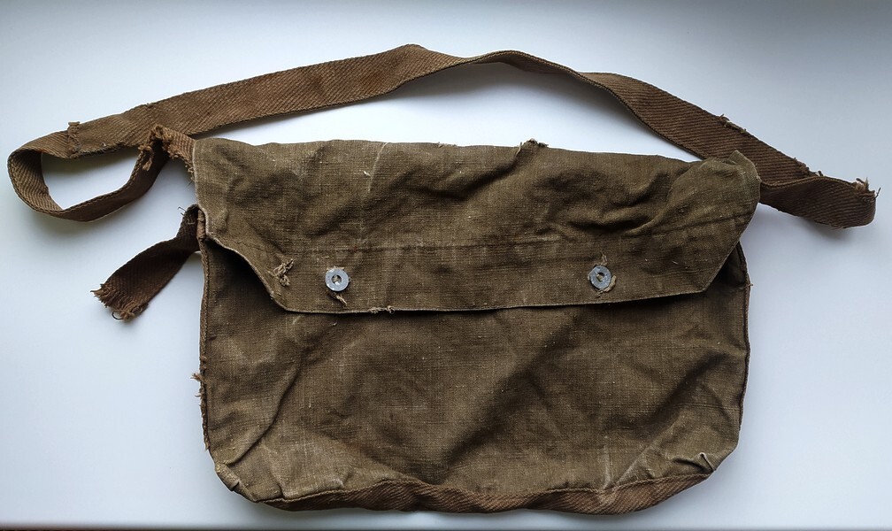 French army Bread bag フランス軍 ブレッドバッグ 40s French Army Bread Bag (Linen) Dead Stock 1