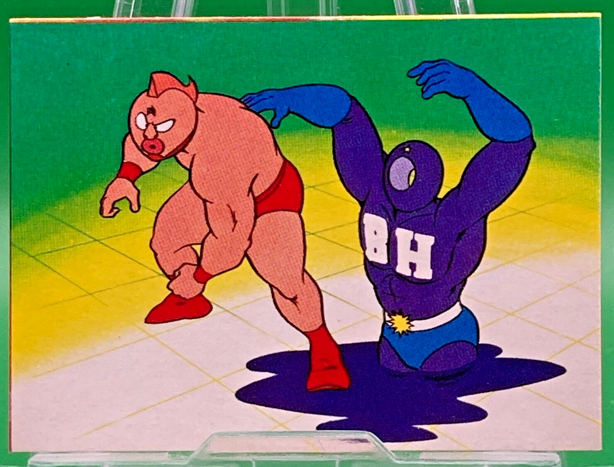 Devil Chojin Black Hole Kinnikuman Muscle Man Yamakatsu Card TCG