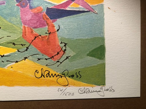 CHAIM GROSS - (UNITED NATIONS) WFUNA ART GRAPHIC - 1973 - “NAMIBIA “ - Picture 4 of 5