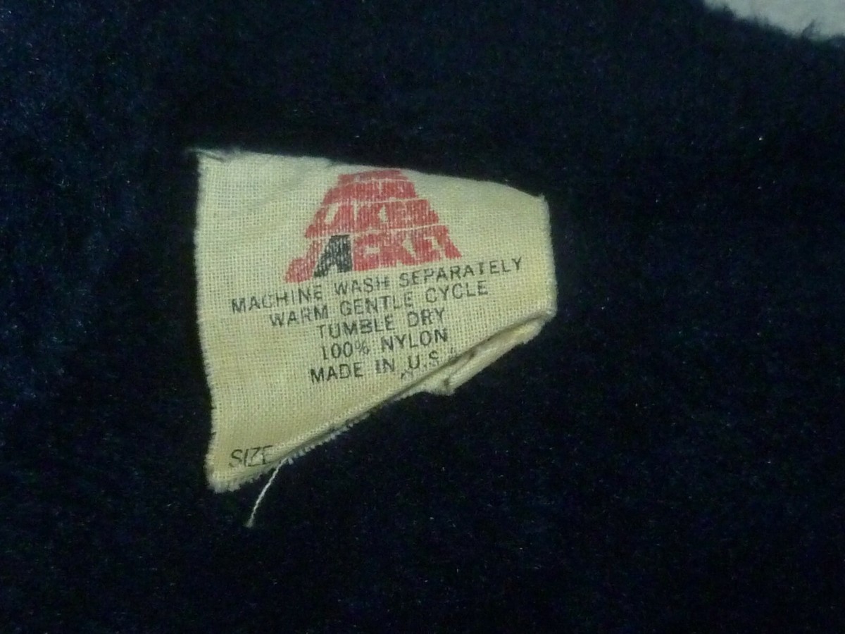 VINTAGE BELL SYSTEM BLUE YELLOW WHITE RACING JACKET SIZE VINTAGE BELL SYSTEM BLUE YELLOW WHITE RACING JACKET SIZE