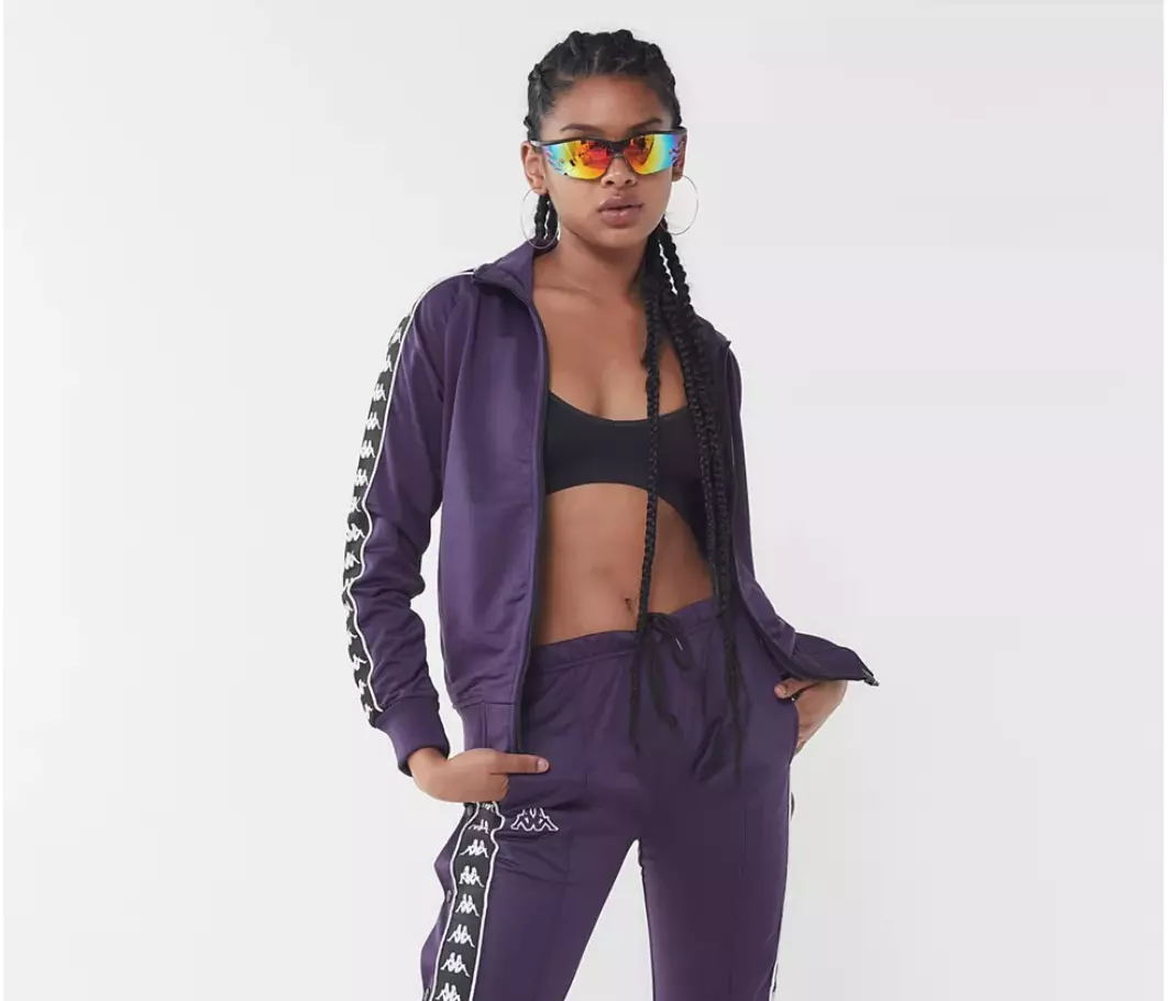 Kappa Urban Outfitters Wanniston Women s Track Jacket Purple Size M NWT