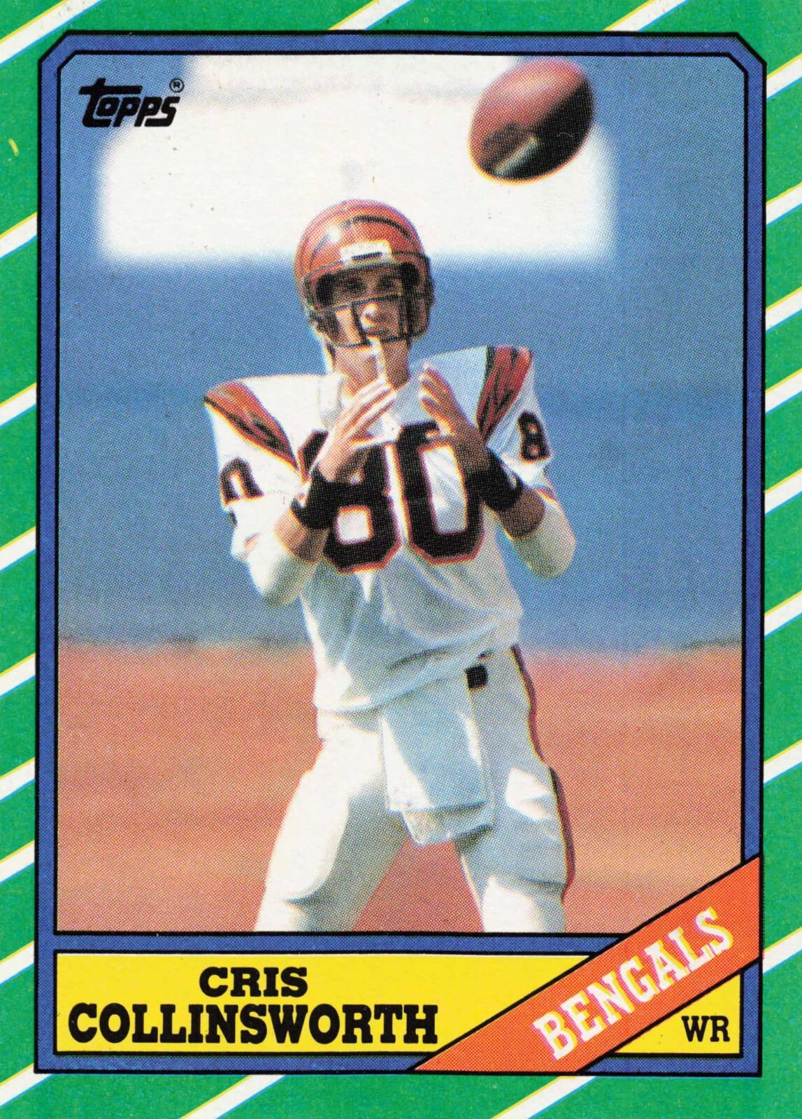 1986 Topps Football Cris Collinsworth Cincinnati Bengals #258
