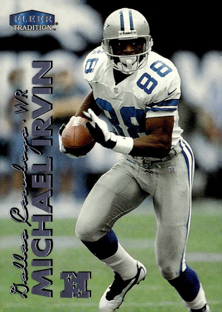 1999 Fleer Tradition Michael Irvin #75BC