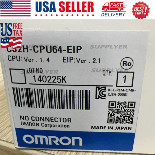 Omron PLC CJ2H-CPU64-EIP Programmable Controller Module CPU Unit US Free TAX