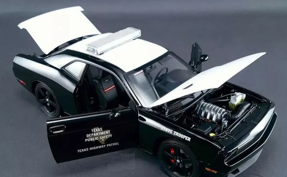 1/18 2010 ダッジチャレンジャーSRT8 ミニカー F&F ダッジ チャレンジャー SRT8 ブラック ドミニク (ミニカー