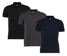 Kustom Kit Klassic Heavy Slim Fit Polycotton Pique Short Sleeve Polo Shirt