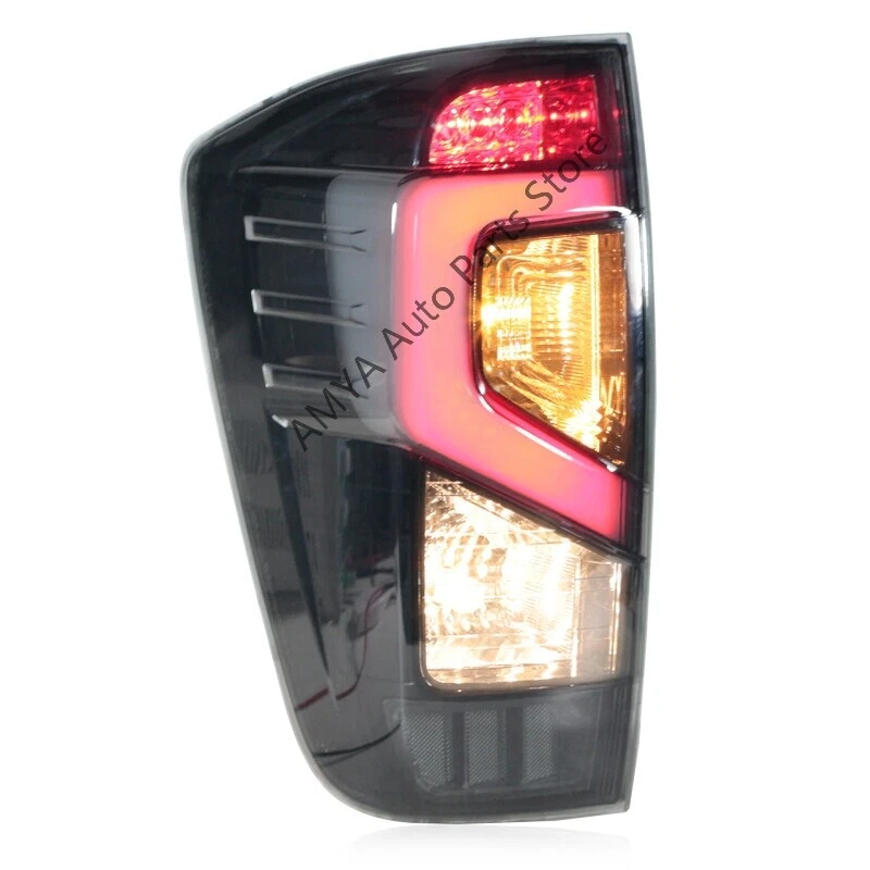 Luz trasera LED de humo para Nissan NP300 Navara 2015-2023 2 piezas Foto 4 de 4
