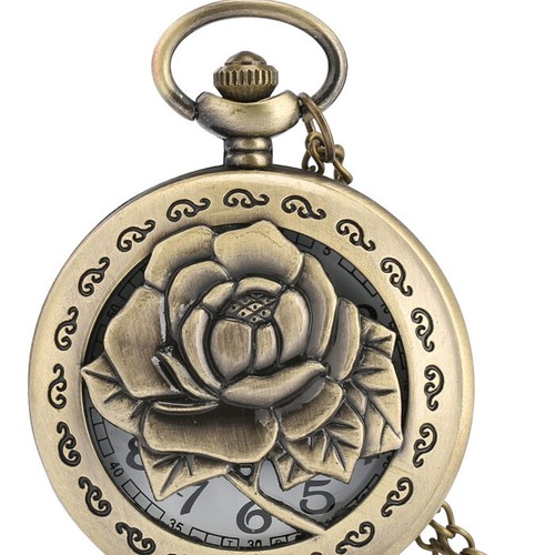 Watch Bronze Movement Van Car Pocket Steampunk Necklace Chain Watches Quartz - Picture 34 of 34
