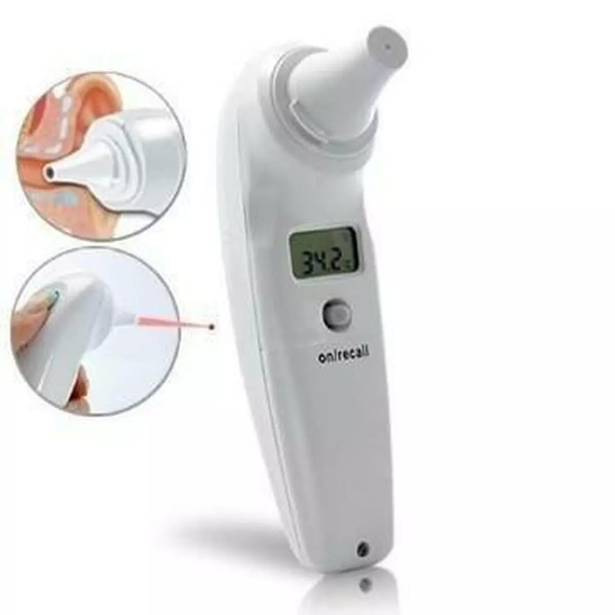 Digital Ear Thermometer Infra Red IR ONE SECOND ET 100A Celsius