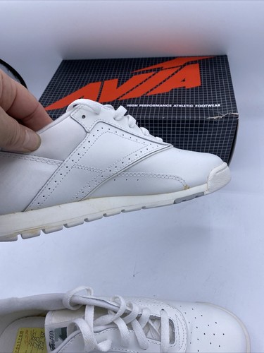 Zapatos Tenis Avia Aerobics 400 Para Mujer Talla 9 Blanco De Colección Deadstock - Imagen 9 de 11
