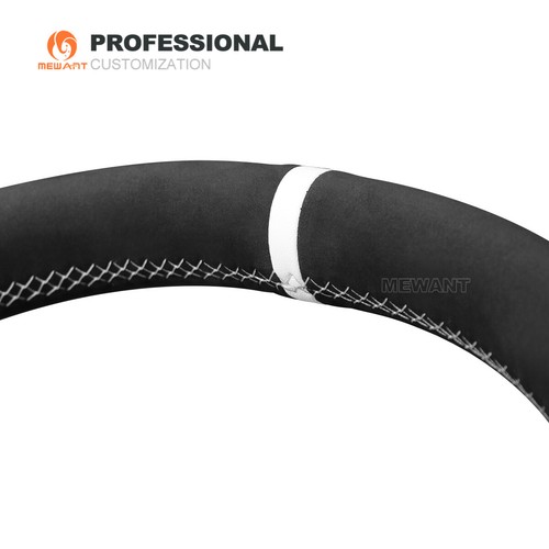 Funda de volante MEWANT DIY gamuza para Renault Clio 5 (V) Zoe Captur 2020 - Imagen 7 de 10