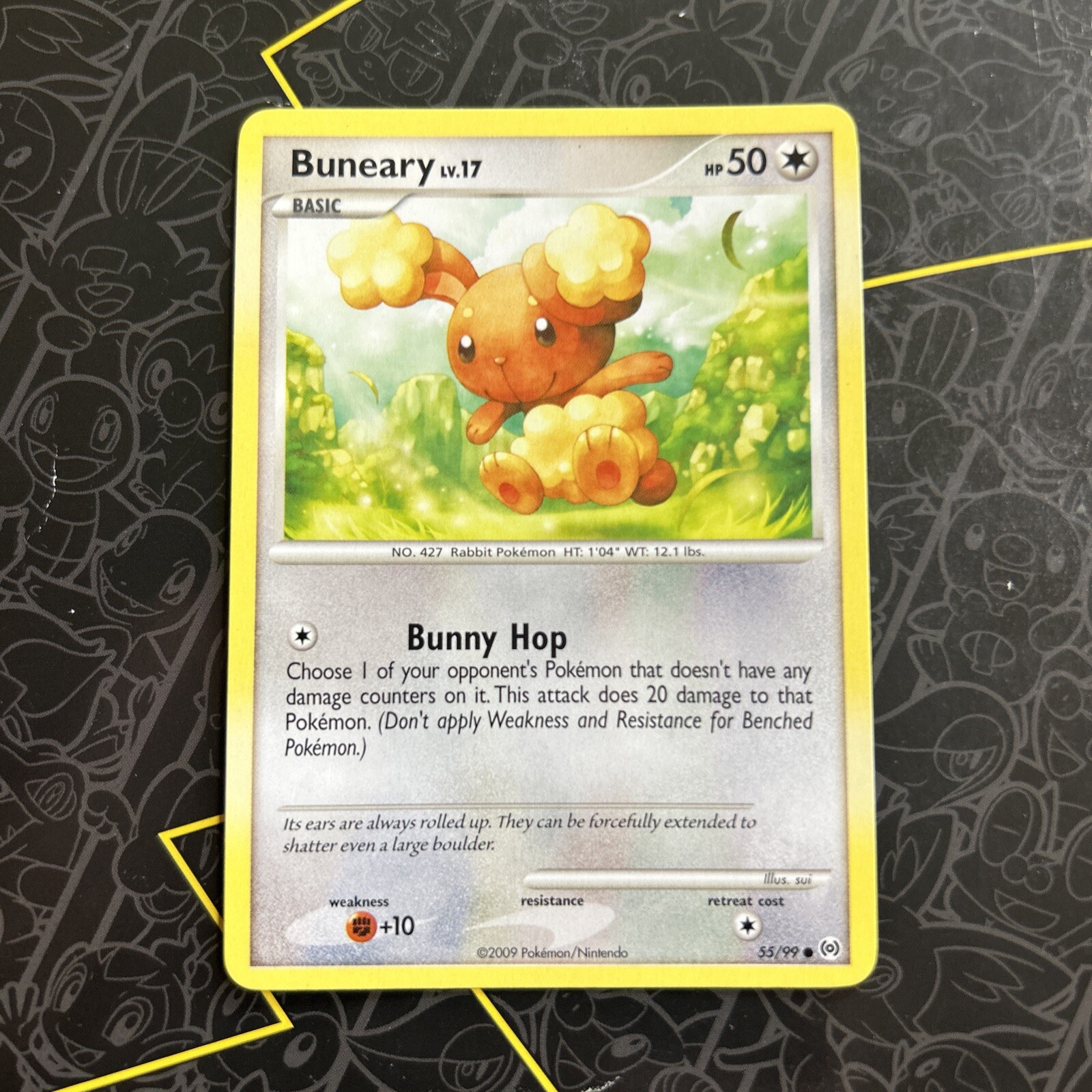 Buneary 55/99 - Arceus - 2009 - Common - Pokemon Card TCG - D2