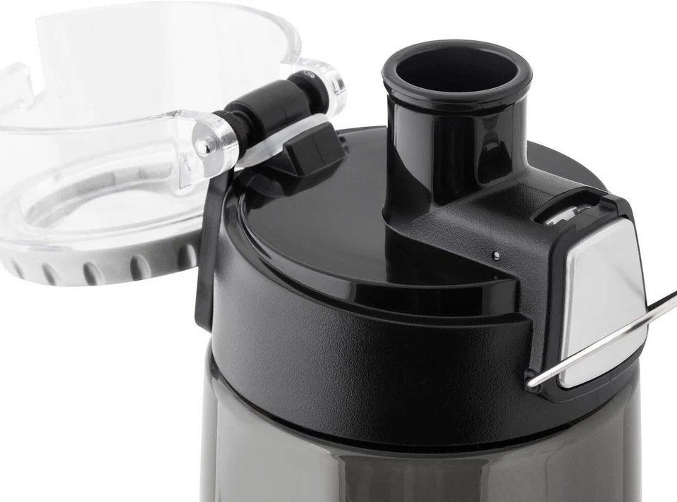 Thermos Intak 24 Oz Blue Hydration Bottle, Rotating Intake Meter, SMOKE, NEW - Image 3 of 4