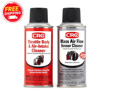 #ad CRC Mass Air Flow amp; Throttle Body Single Use Cleaner Twin Pack Kit $7.25