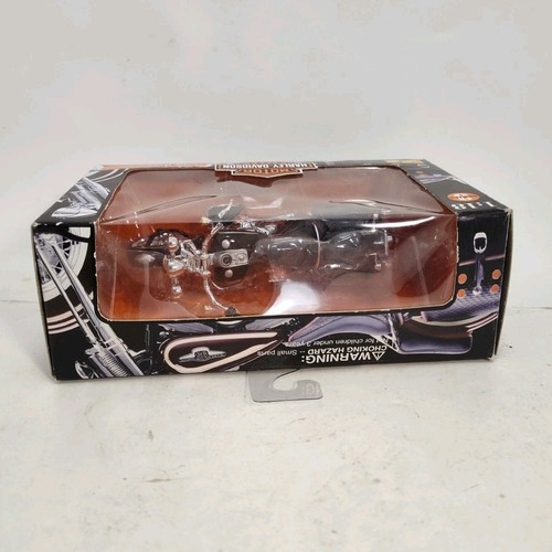 Vintage Harley Davidson FLSTS Heritage Diecast Motorcycle & Harley Hog Plush NEW - Picture 8 of 20