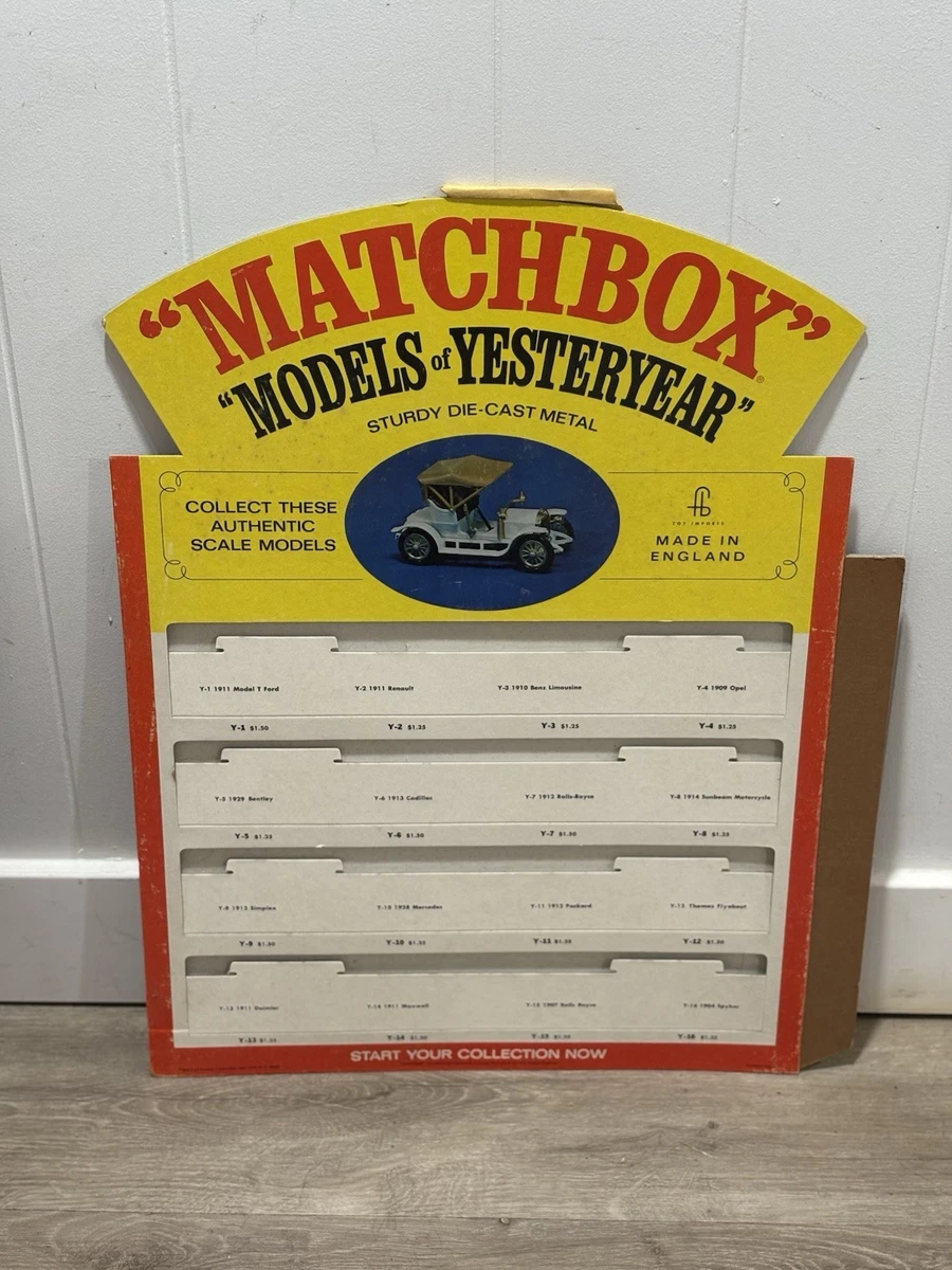 Matchbox Models of Yesteryear Matchbox Vintage Manufacture Diecast