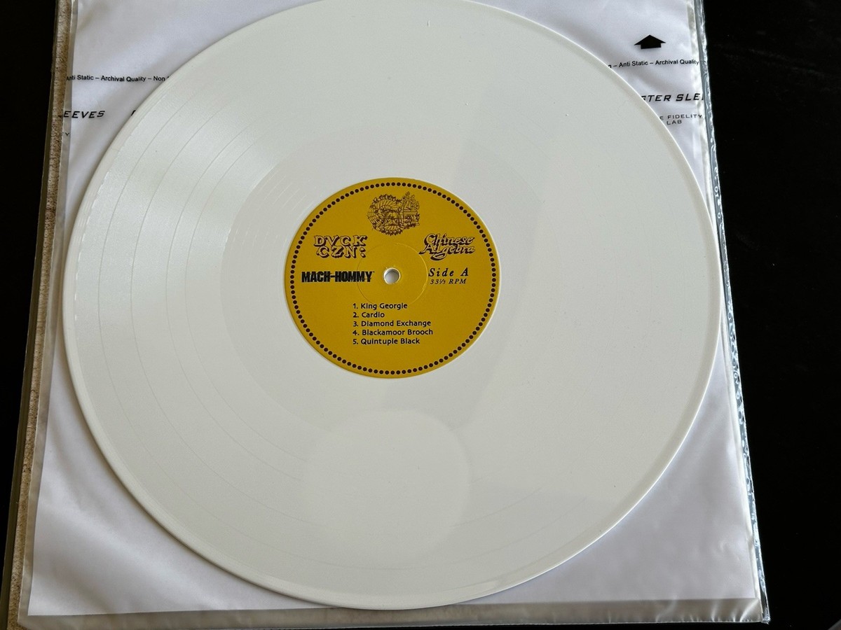 Mach-Hommy - Duck Szn Chinese Algebra 新品 Mach-Hommy - Duck CZN: Chinese Algebra - White “Metal” Vinyl