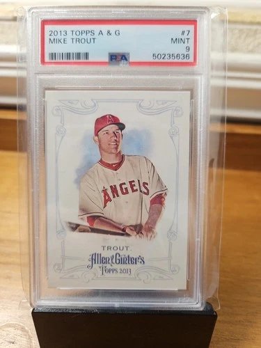 2013 Topps Allen & Ginter Mike Trout 7, PSA 9